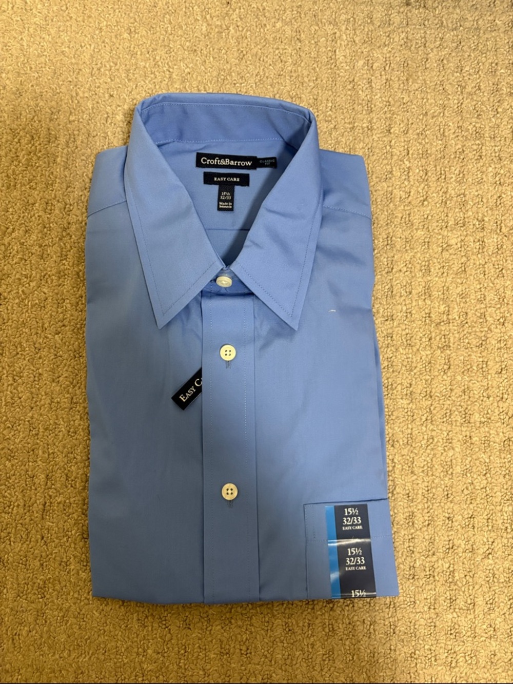 Kohl's Light Blue Men's Dress Shirt